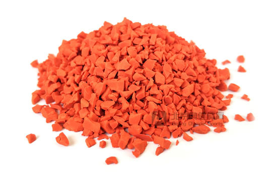 塑膠跑道顆粒細節圖