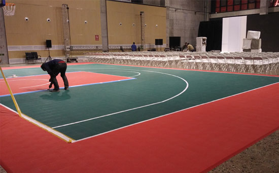 室內籃球場地圖片